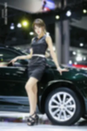 2015韩国车展 靓丽车模