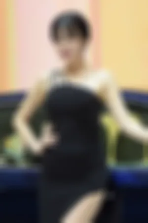 2015韩国国际车展韩国丽人