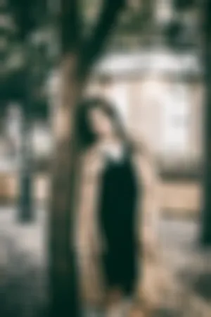 微博风衣秋意写真