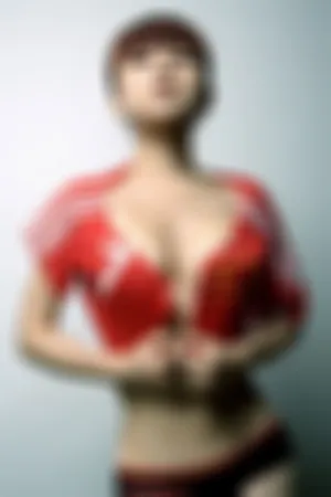 足球宝贝撕衣上位 中国队球衣写真