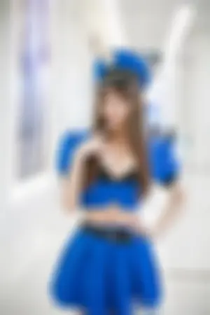 2016CJ E5小沃科技展台showgirl