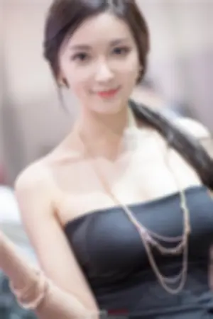 架景 韩国气质车模车展美图