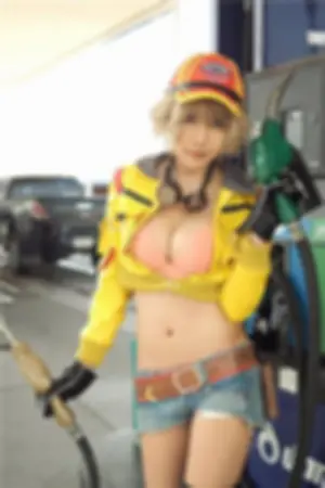 最终幻想15 Cidney 男装御姐的性感Coser写真