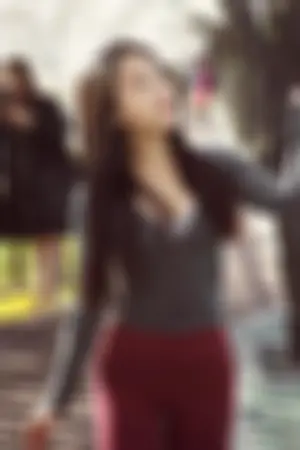 韩国清新妹子 练瑜伽秀火辣身材