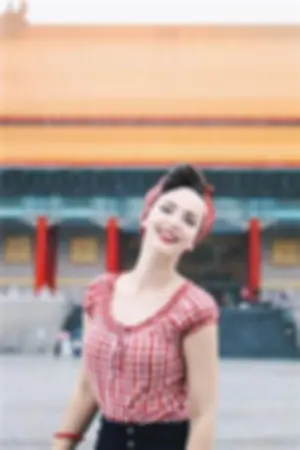 波黑美人Idda van Munster 复古风情写真合集