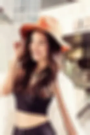 中美混血儿书那娜 微风女孩私房照