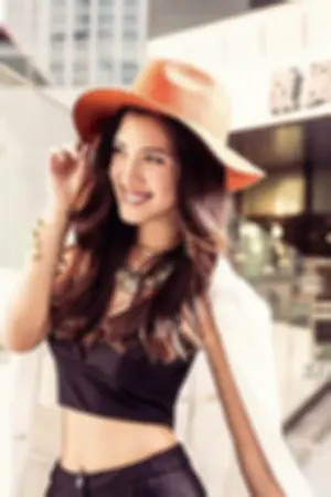 中美混血儿书那娜 微风女孩私房照