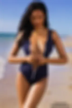 美国模特儿 早期体育画报泳装写真