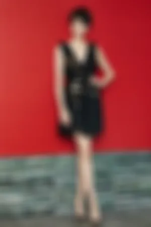 短发美女 时尚街拍