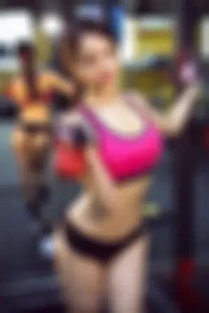 Reyshen作品 童颜模特歪歪 运动的女神最性感