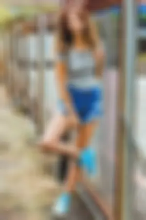 高挑美人 浑身散发运动气质