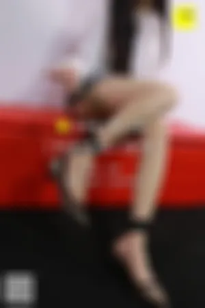 [IESS异思趣向]丝享家 2018.01.23 No.153 绑带波点小矮跟