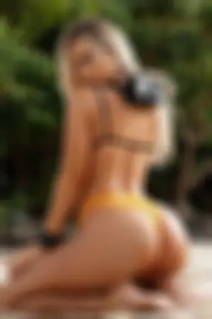 陶醉！巧克力奶妹紧实蜜翘臀大放送