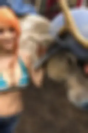 真人版海贼王广告娜美COS