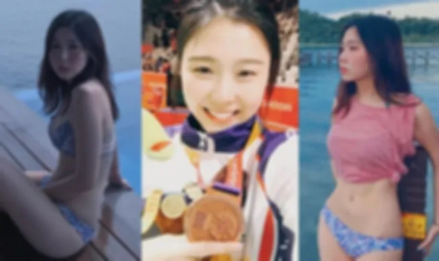 新晋IG女神香港伤残羽毛球代表热辣生活照