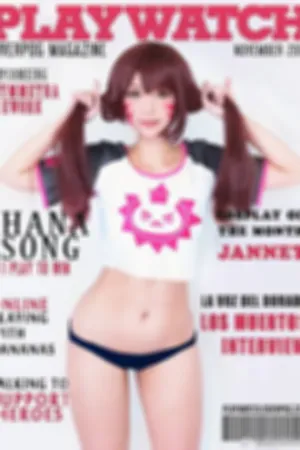 美国亚裔COSER实力派D.Va 凭本事带球犯规