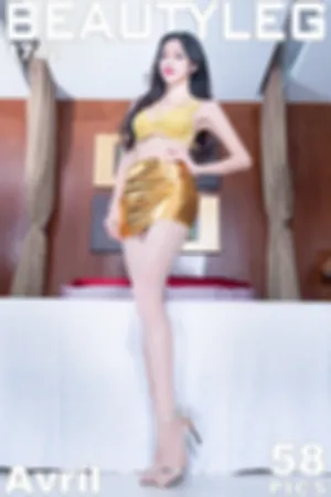 [Beautyleg]美腿寫真 2019.03.22 No.1742 护士白丝+金色超短裙