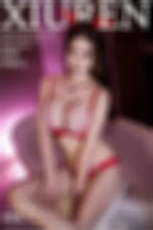 [XiuRen]秀人网 2019.06.20 No.1506 粉色低胸小背心和红色性感睡衣小水钻