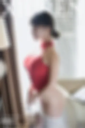 [XiuRen]秀人网 2019.08.14 No.1617 黑色透明旗袍+红色透明连体衣+蕾丝内衣