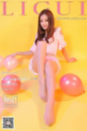 [LIGUI]丽柜 2020.06.18 粉色镂空连衣裙与白色蕾丝短裤