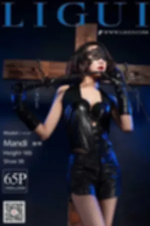 [LIGUI]丽柜 2020.07.12 黑色漆皮短裙