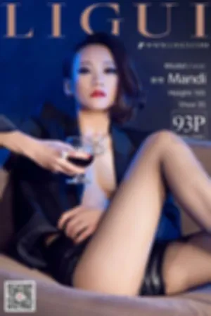 [LIGUI]丽柜 2020.08.09 黑色外套与黑色短裤加黑色丝袜美腿