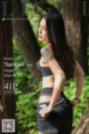 [LIGUI]丽柜 2020.10.18 黑色内衣与短裤