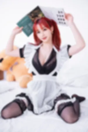 [WeiboGirl]微博红人 2020.08.13 双马尾透明女仆