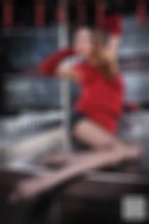 [LIGUI]丽柜 2020.11.01 黑色短裤加黑色丝袜