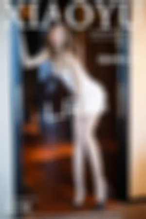 [XIAOYU]语画界 2020.12.01 No.420 白色吊裙朦胧丝袜