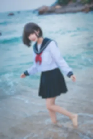 [WeiboGirl]微博红人 2020.12.08 海边JK