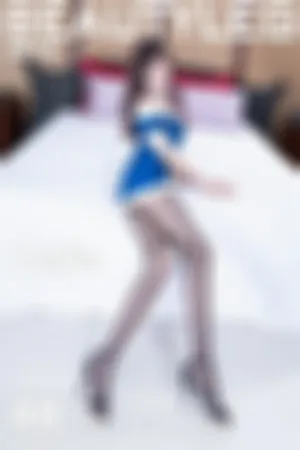 [Beautyleg]美腿寫真 2020.12.23 No.2015 蓝色抹胸连衣裙