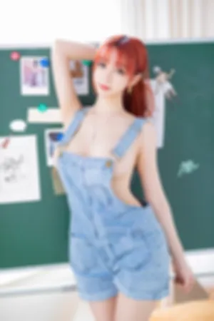 [WeiboGirl]微博红人 2020.06.25 背带裤系列