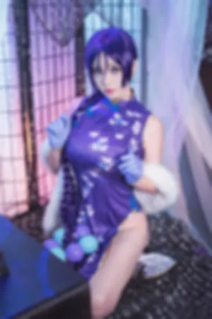 [WeiboGirl]微博红人 2020.08.31 FGO 旗袍源赖光