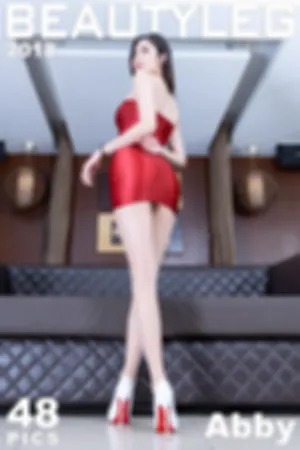 [Beautyleg]美腿寫真 2020.12.28 No.2018 银色紧身吊脖上衣与黑色短裙