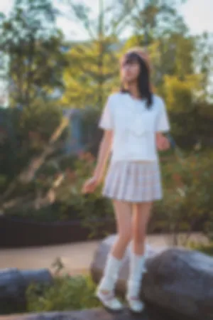 [WeiboGirl]微博红人 2020.12.08 白云森林短袖无外套