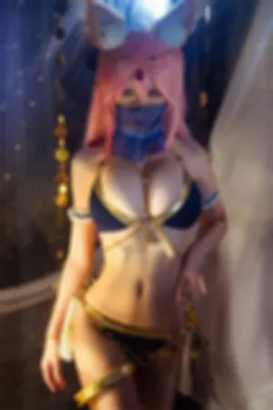 [WeiboGirl]微博红人 2020.07.29 Fate 玉藻前 舞娘泳装