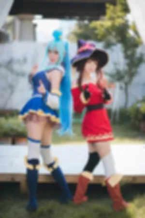 [WeiboGirl]微博红人 2020.12.09 阿库娅单人+双人