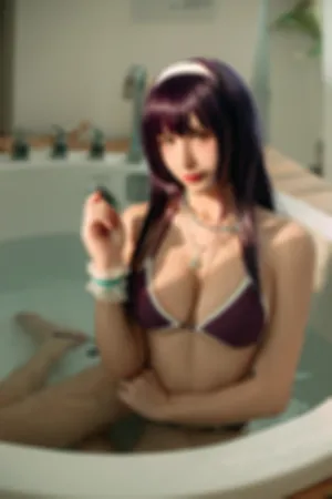 [WeiboGirl]微博红人 2020.07.25 霞之丘诗羽泳装