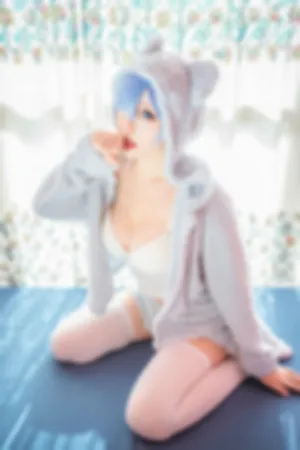 [WeiboGirl]微博红人 2020.07.26 蕾姆猫娘睡衣