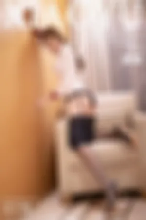 [XIAOYU]语画界 2021.01.12 No.449 空乘制服蕾丝网袜半脱无内