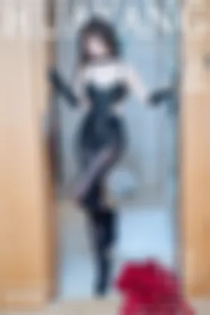 [HuaYang]花漾show 2021.03.11 VOL.373 厦门旅拍_黑色皮衣_情趣内衣