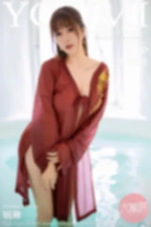 [Youmi]尤蜜荟 2021.03.26 VOL.621 大理旅拍_熟女异域风情红色薄纱外套