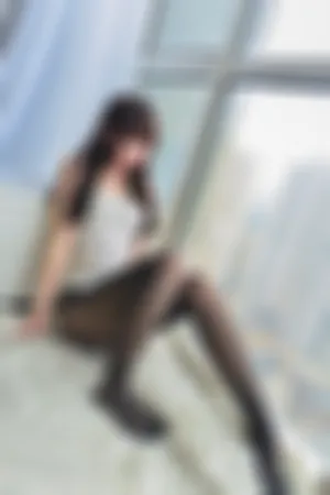 [WeiboGirl]微博红人 2019.09.12 白色纯棉吊带