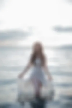 [WeiboGirl]微博红人 White Dress(海滩白裙)