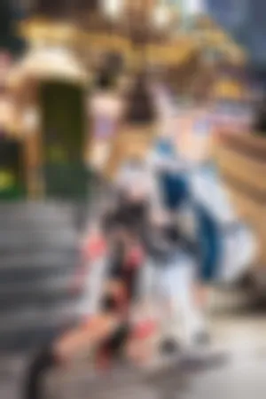 [WeiboGirl]微博红人 明日方舟锡兰 COS正片黑锡