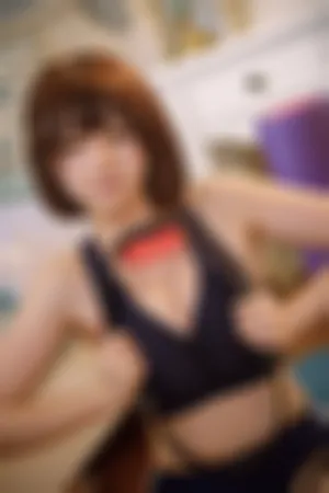 [WeiboGirl]微博红人 健身环运动套装