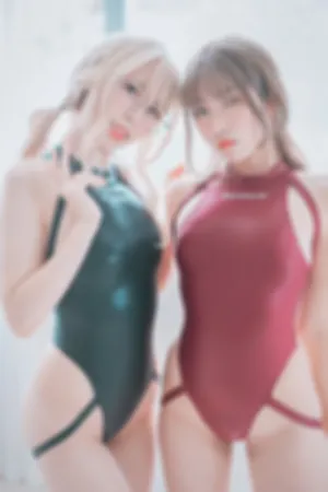 [DJAWA]韩国二次元 No.035 Sonson&Mozzi Swimming_Lessons_Class