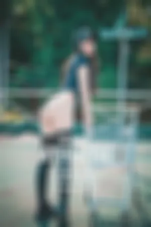 [DJAWA]韩国二次元 No.171 Jeong Classic_Athletic_Girl_in_Navy_Blue