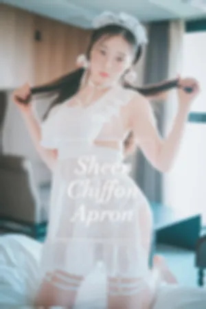 [DJAWA]韩国二次元 No.215 Sheer_Chiffon_Apron